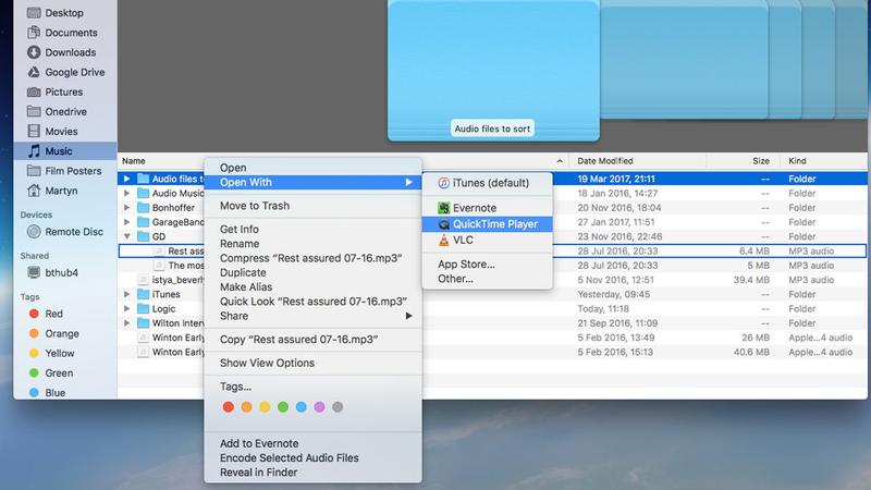 default program for mac os that handles mail
