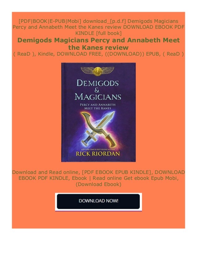 demigods and magicians pdf free download